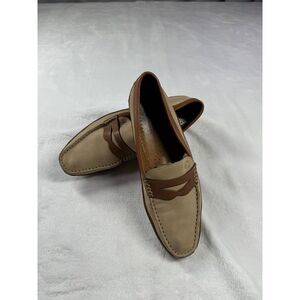 Valleverde Aria Condizionata Italian Smooth Soft Leather British Tan Moccasin 38
